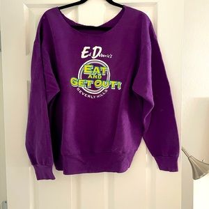 Ed debevics  sweatshirt vintage in great shape